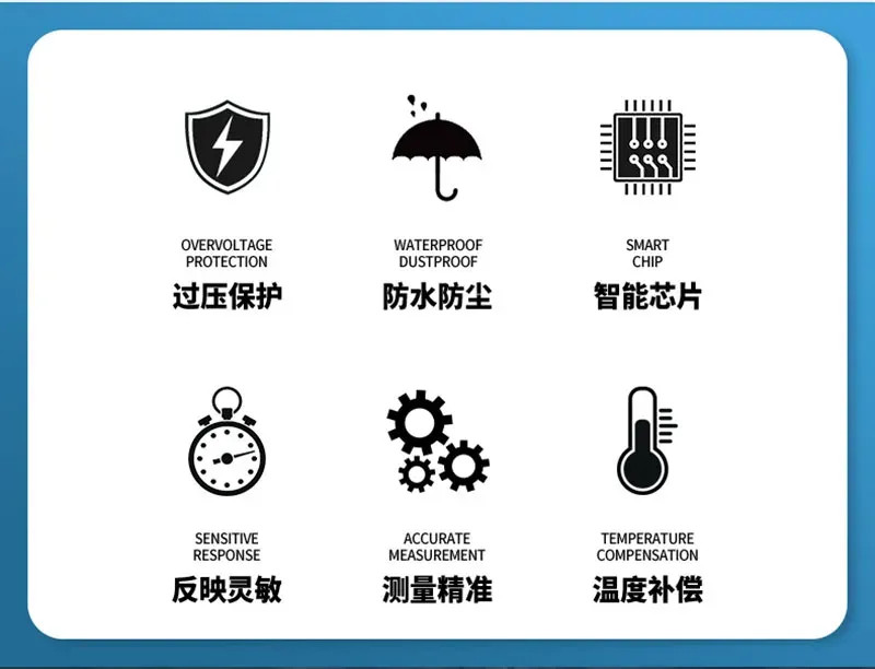 Liquid Level Transmitter Anti-Blocking Sewage Static Pressure Pool Sensor Type