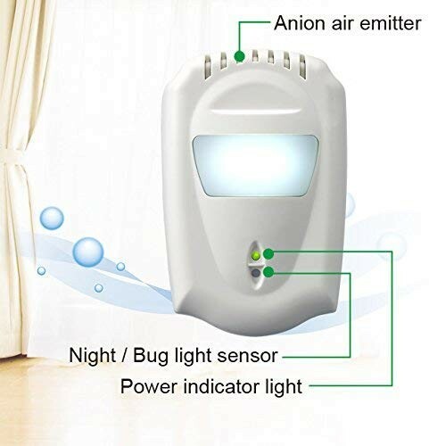 3x Anion Air Sterilizer LED Kill Germ & Oder Cover Pandemic Lockdown (UV Like)