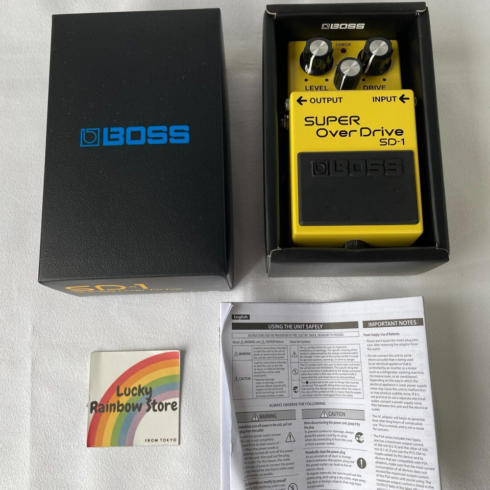 Boss SD-1 Super Overdrive Guitar Effect Pedal