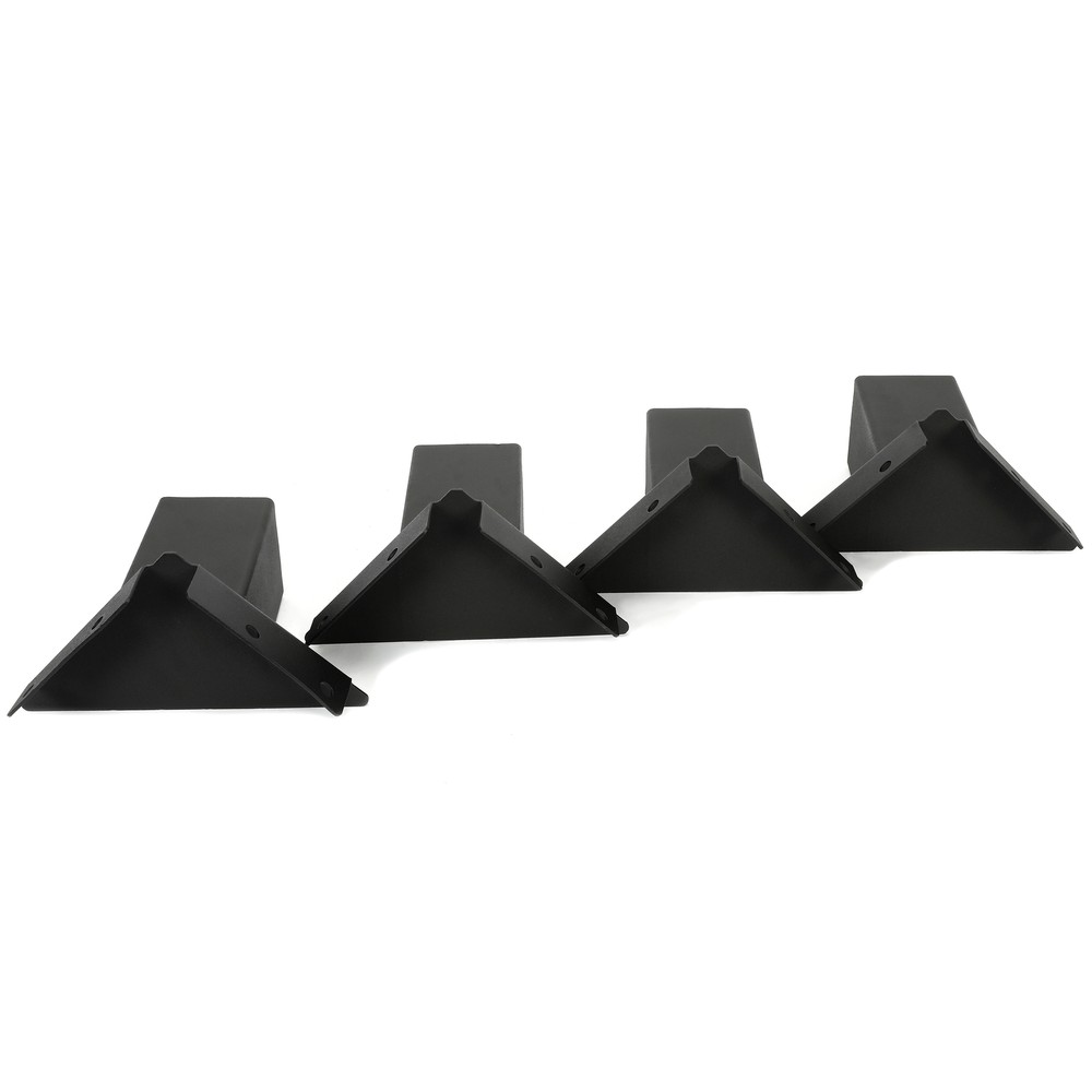 4 Pack Compound Angle Heavy Duty Deer Elevator Brackets Tree Stand Powder coated
