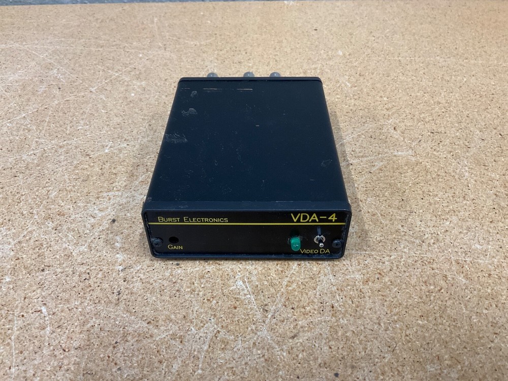 Burst VDA-4 Video Distribution Amplifier