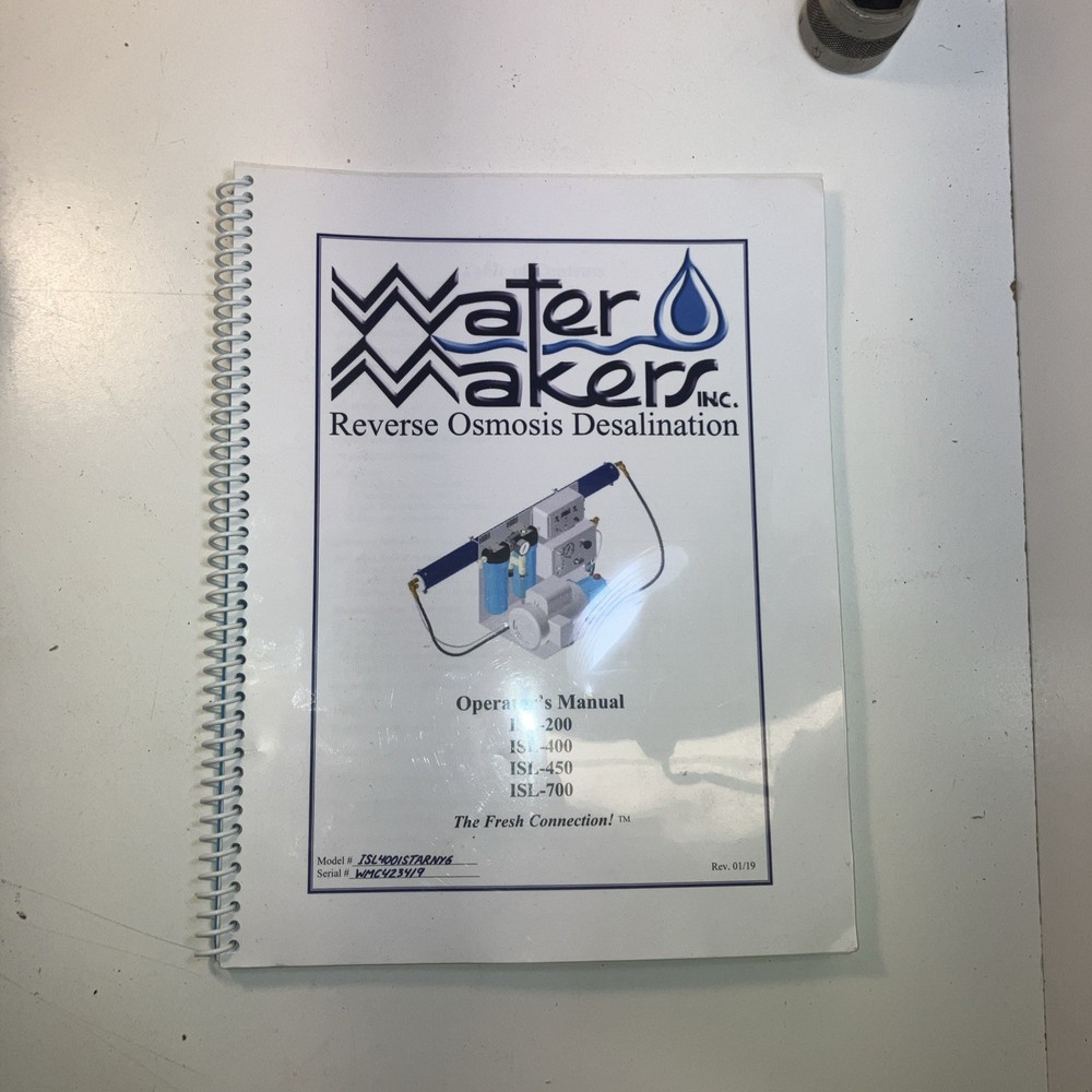 Water Makers Reverse Osmosis Desalination