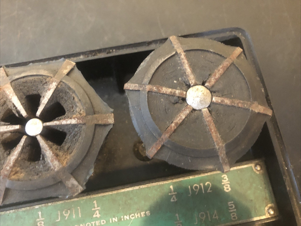 Jacobs Rubber Flex Collets J910-J914 Used Condition