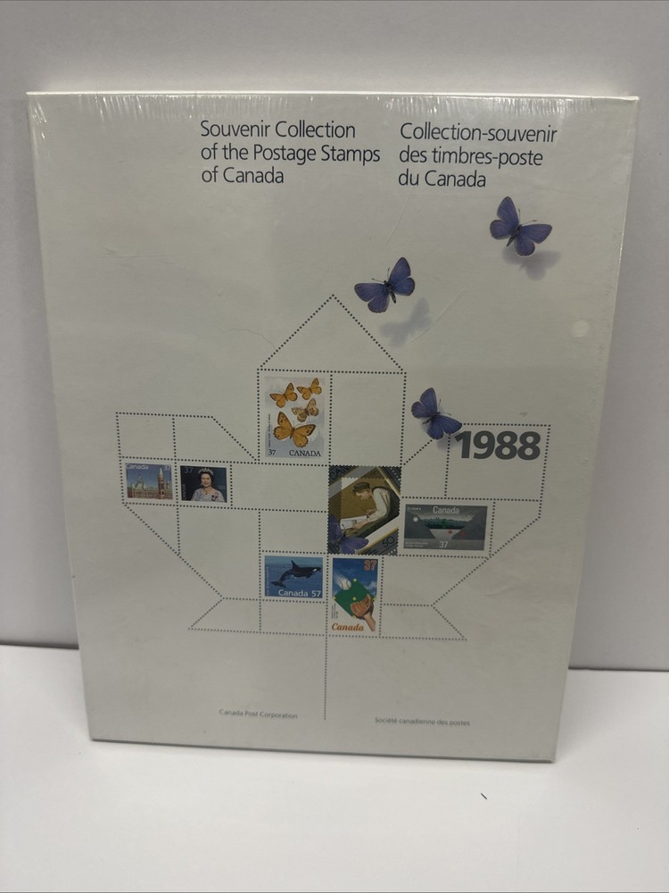 1988 Canada Souvenir Collection Year Book Stamps ( Unopened )