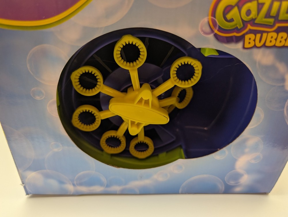 Gazillion Bubbles Tornado Machine Kids Bubble Maker Toy NEW