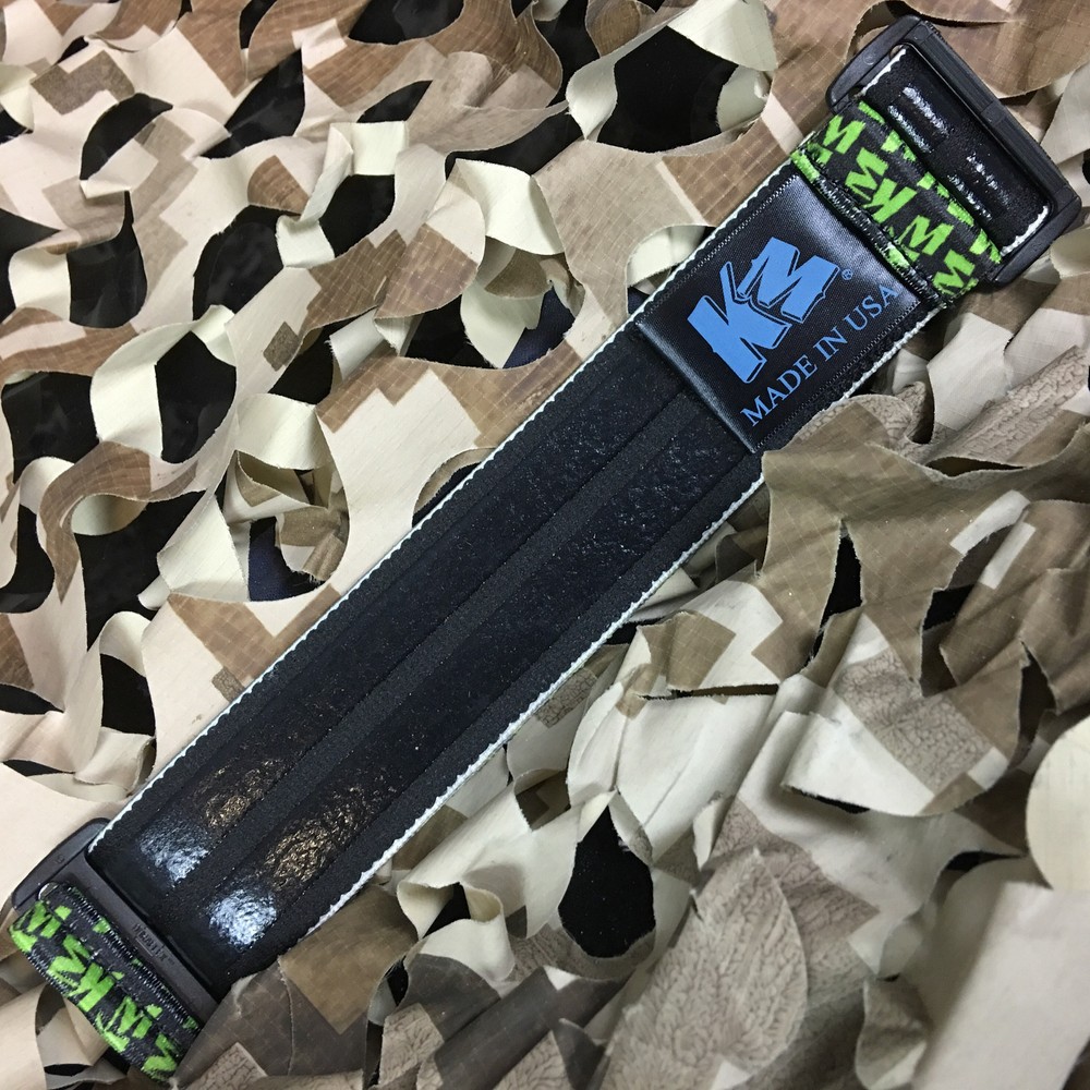 NEW KM Paintball Universal Mask Goggle Strap - 09 Da Strap Lime Green