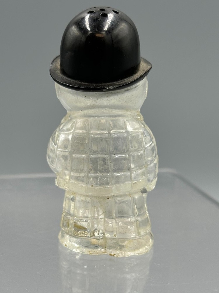 Vintage MOON MULLINS Glass Figural CANDY CONTAINER E&A 534 Shaker