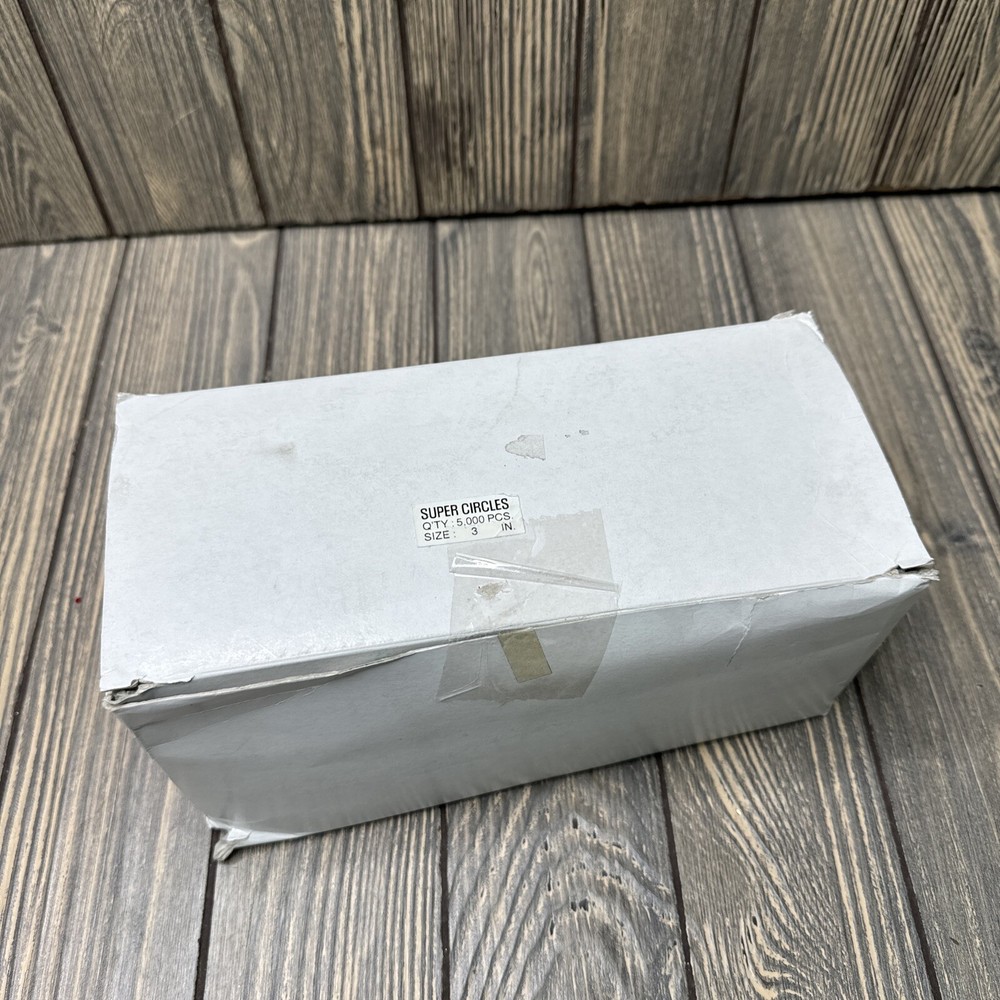 Super Circles 5000 Size 3" Open Box