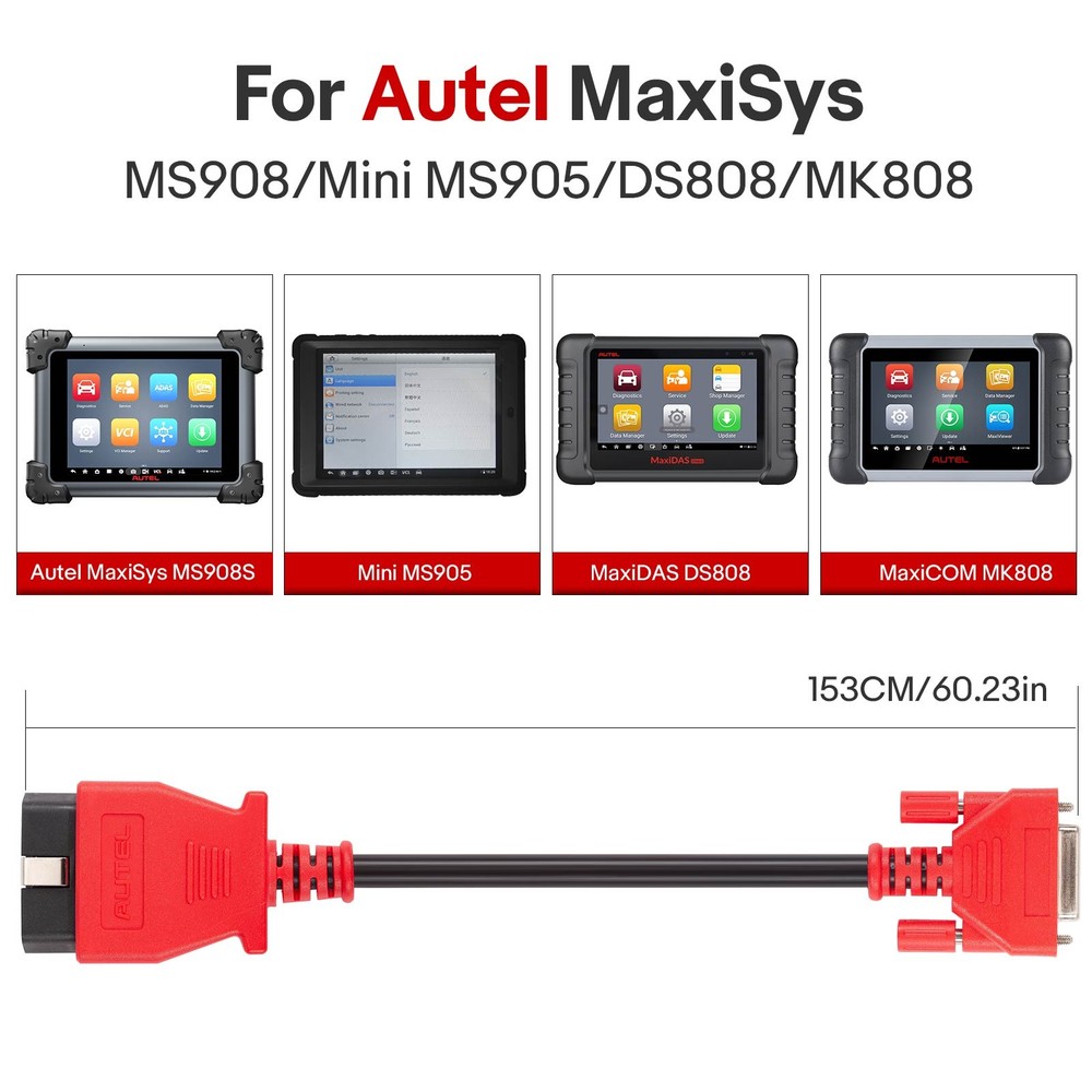OBD2 Main Test Cable Data Wire Cord For MaxiSys MS908/Mini MS905/DS808