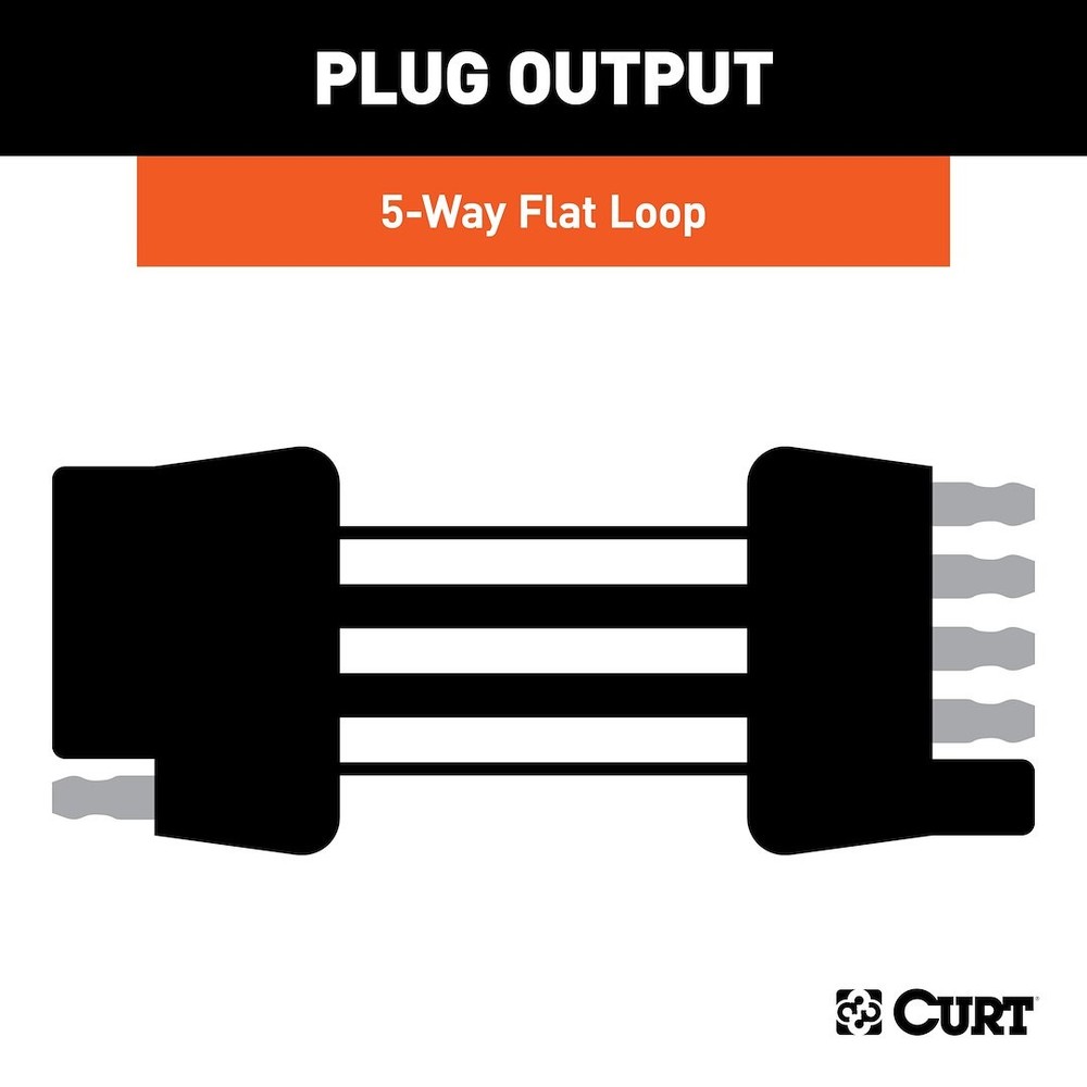 CURT 58550 TRAILER CONNECTOR