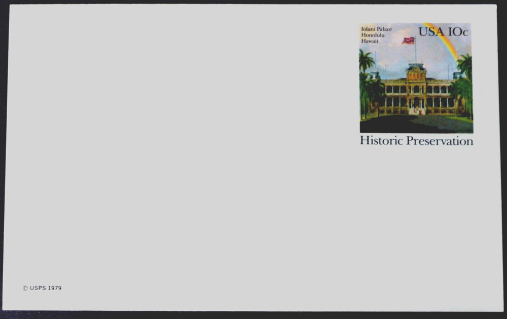 1979 US Sc. #UX81 mint postal card, 10 cent, sharp corners, excellent shape