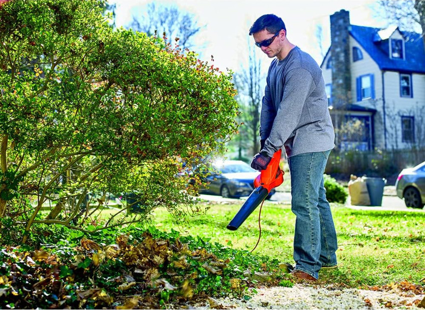 Electric Leaf Blower, 7-Amp