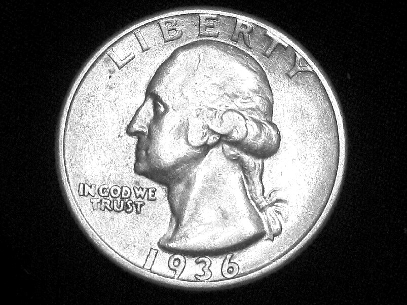 1936 Washington Quarter --- Almost Uncirculated +++