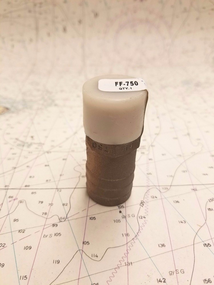 Groco FF-750 Full Flow 3/4 Pipe to Hose Adapter