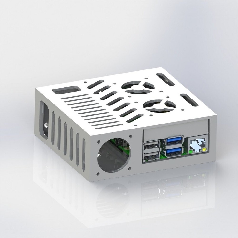 3D Printed Raspberry Pi4 Case - Ender 3 / Ender 3 Pro / Ender 3 V2 by Gaisa3D