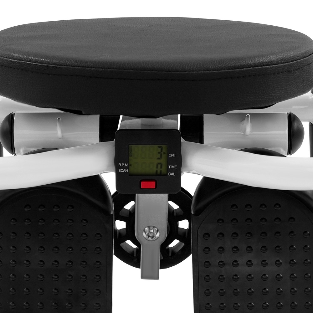 LED Mini Sport Stepper Kit Multi-Function Stepper with Seat For Gym Home