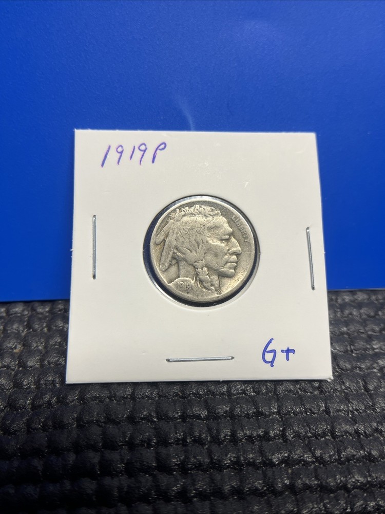 1919 P Buffalo Nickel