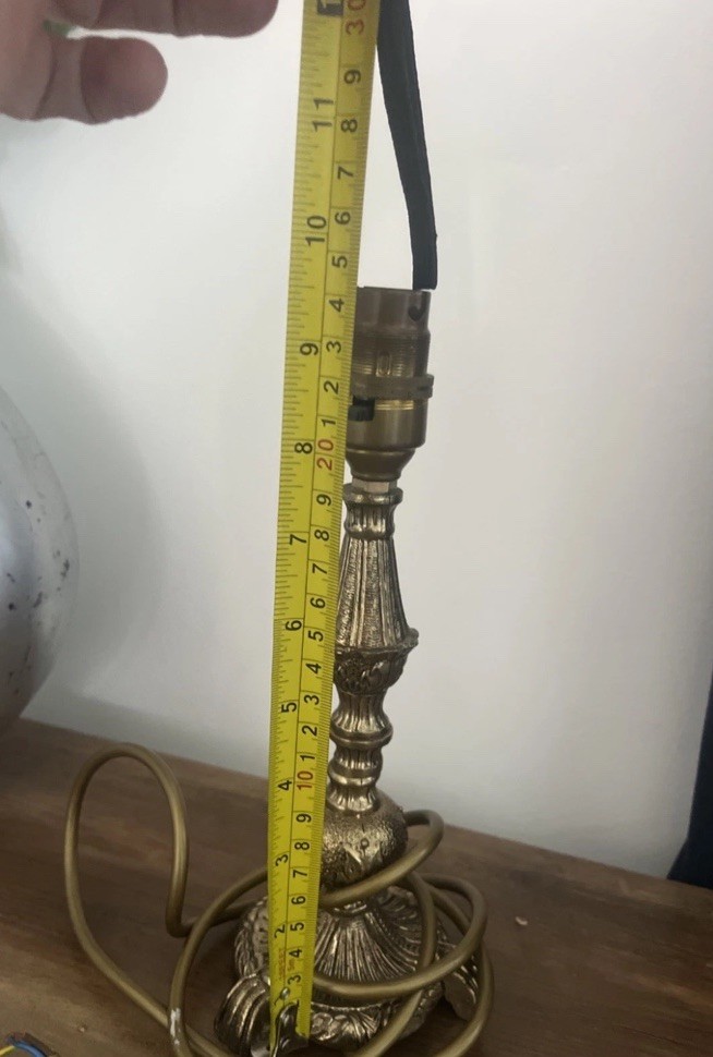 Two Vintage Lamps Just Need Plugs