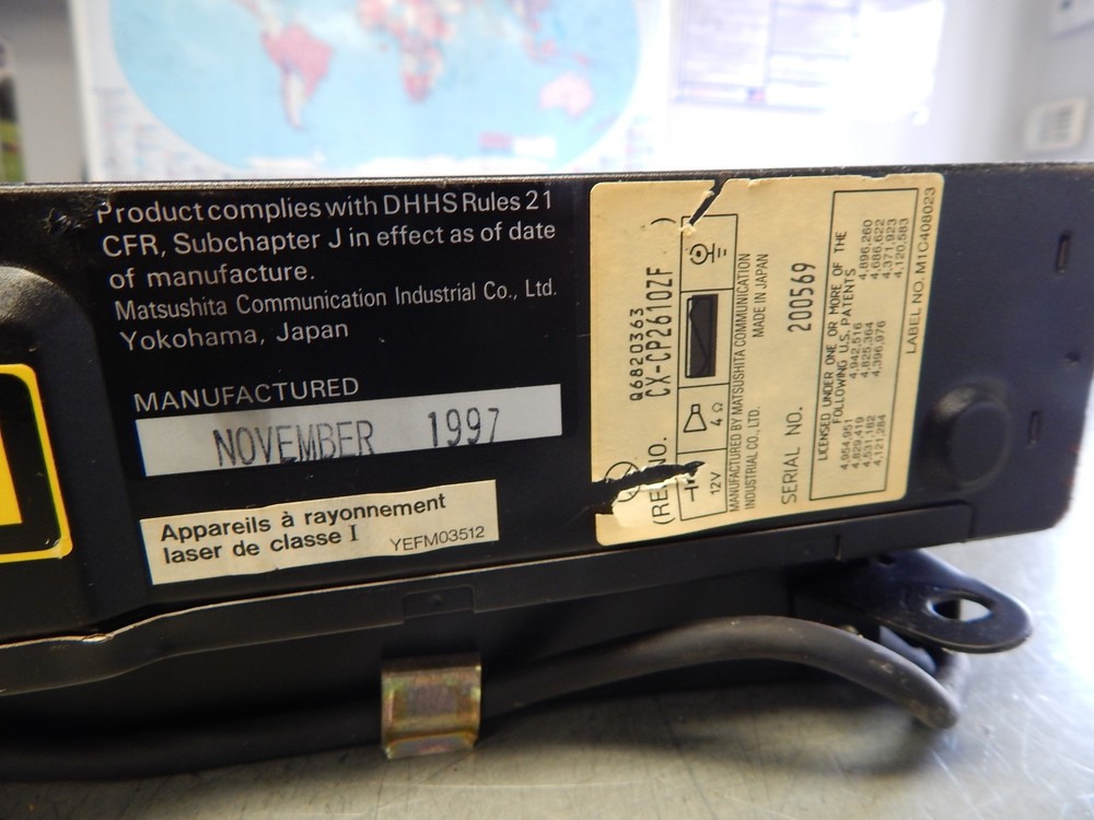 W163 ML320 ML350 ML430 CD CHANGER COMPLETE