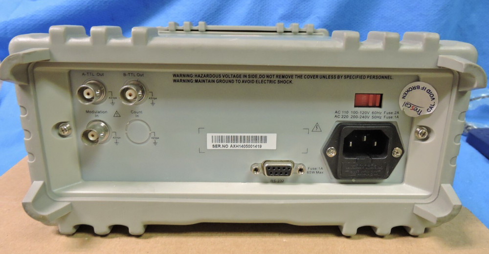 ATTEN ATF20B DDS Function Waveform Generator Signal Source 20MHZ 100MSa/s TESTED