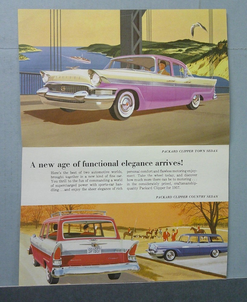 1957 Packard Clipper Sales Folder