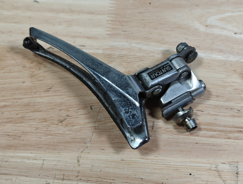Vintage Suntour a3000 Double Front Derailleur Bottom Pull Braze On