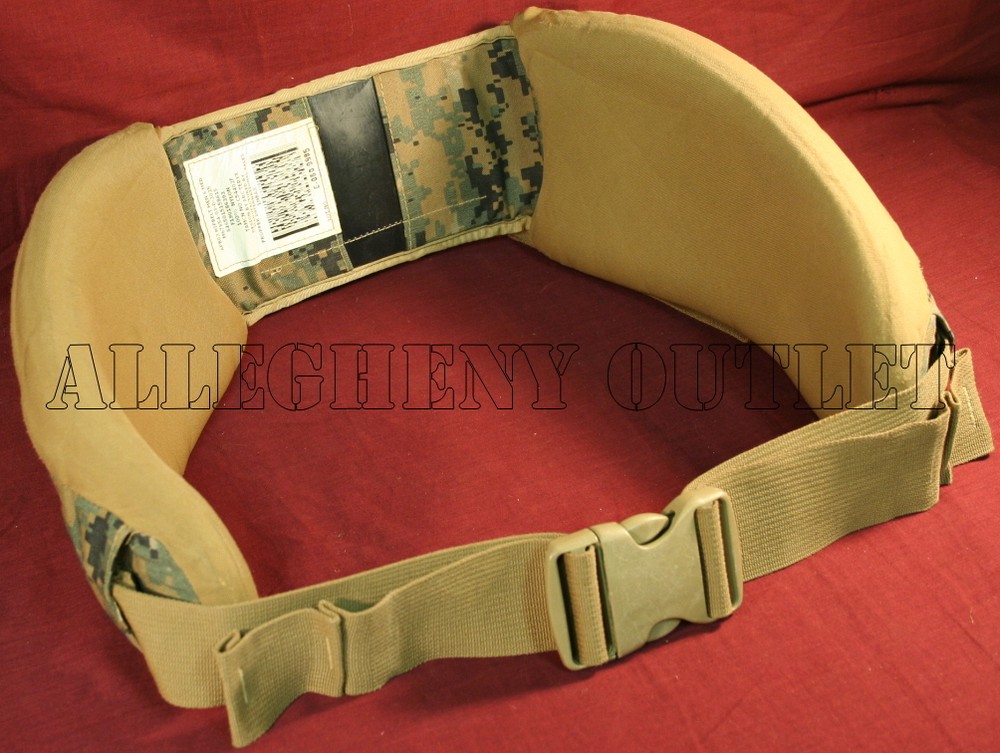 GEN 2 USMC MARPAT ILBE Main Pack Backpack PROPPER HIP WAIST BELT Medium