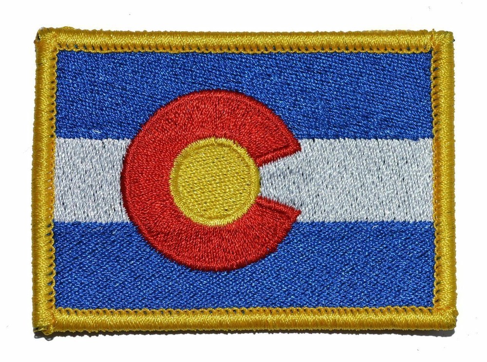 Colorado State Flag - 2x3 Patch