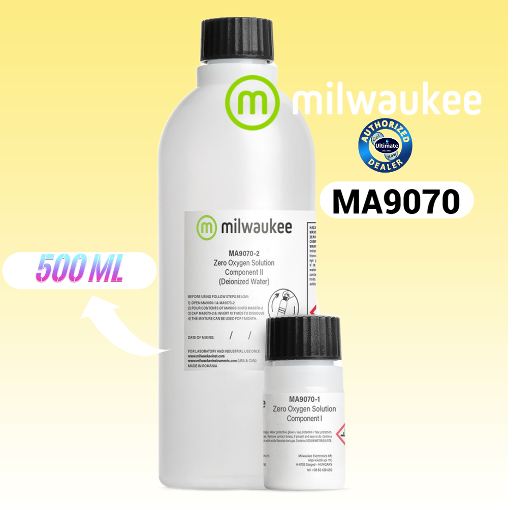 Milwaukee MA9070 Zero Oxygen Solution (500ml) + 12 g for MW600