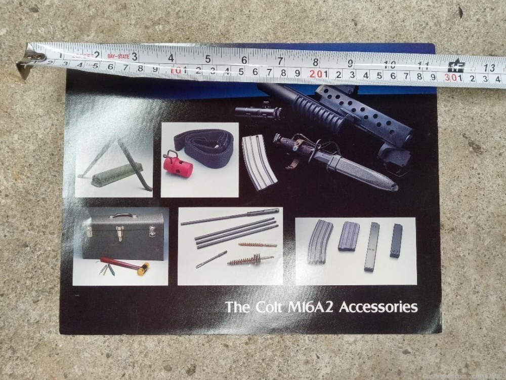 Colt M16A2 Accessories Specifications