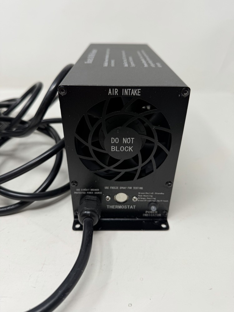 Boat Engine Compartment Heater 800W with Self-Regulating PTC Element & Automatic