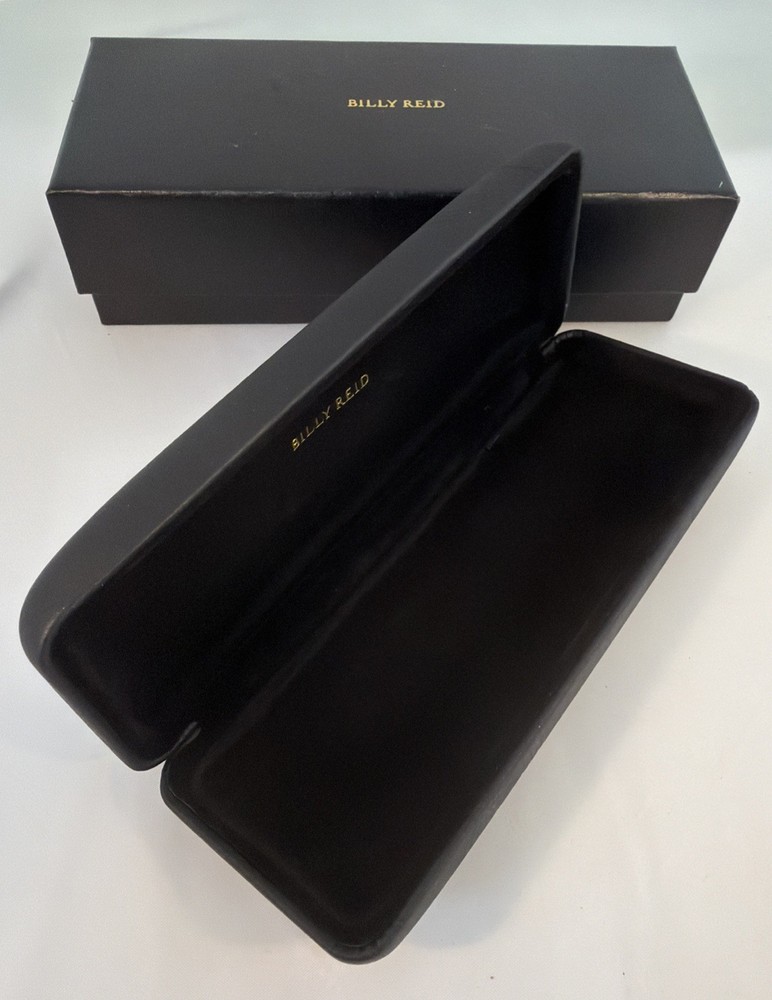 Billy Reid Eyeglass Case With Dust Cloth And Box
