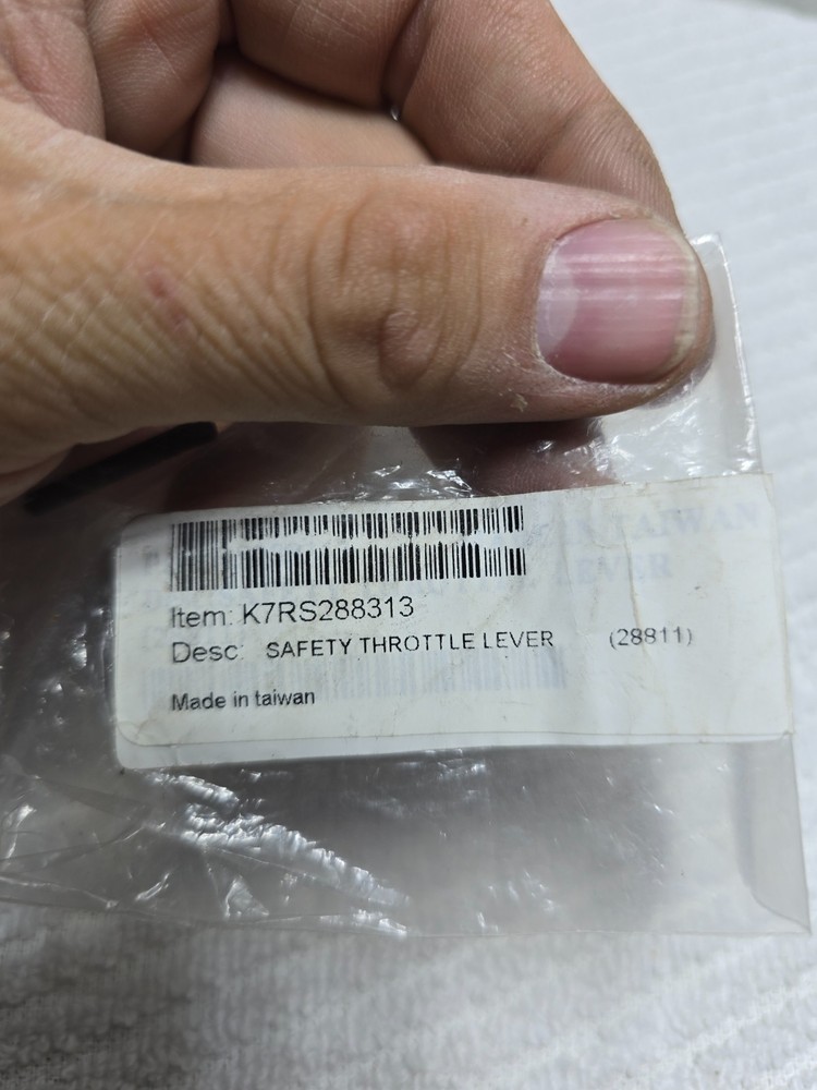 Safety Throttle Lever K7RS288313 (28811) Replacement Part