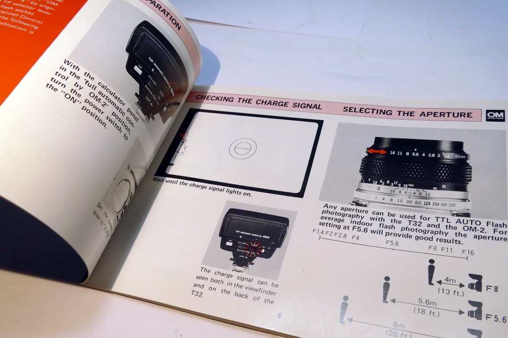 Olympus T32 OM system Guide Manual Instructions (EN)