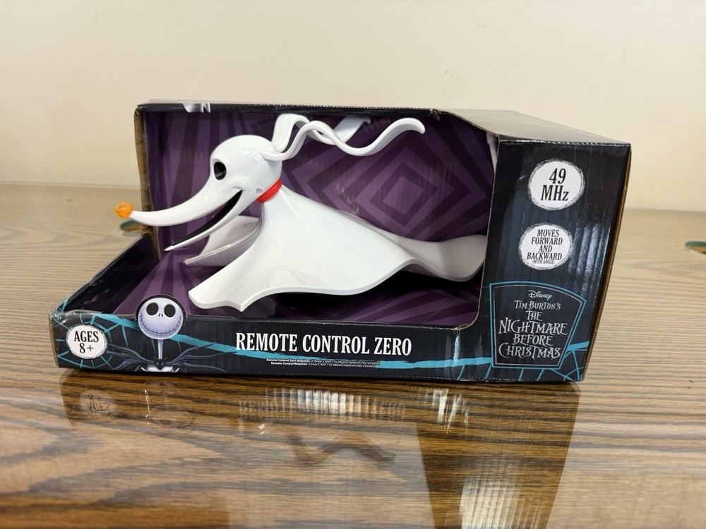 Disney Nightmare Before Christmas: ZERO Remote Control Figure -49 MHz-