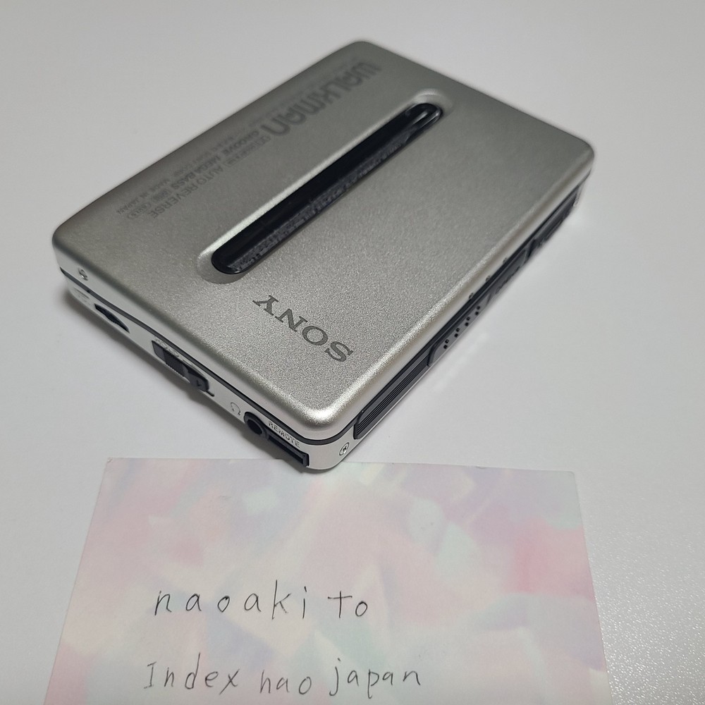 SONY Walkman Cassette Player WM-EX677 Operation confirmed