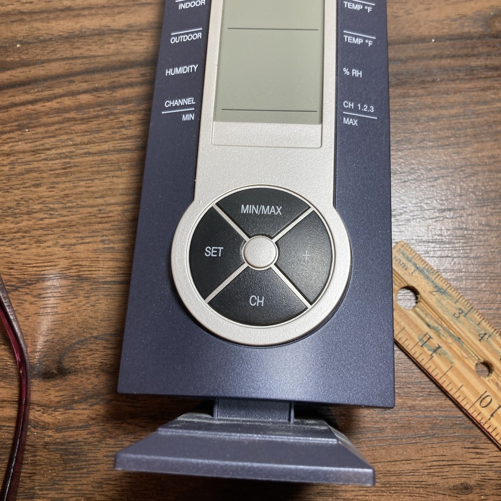 La Crosse Technology WS-7212U Weather Display Remote (No Sensor) Power Tested