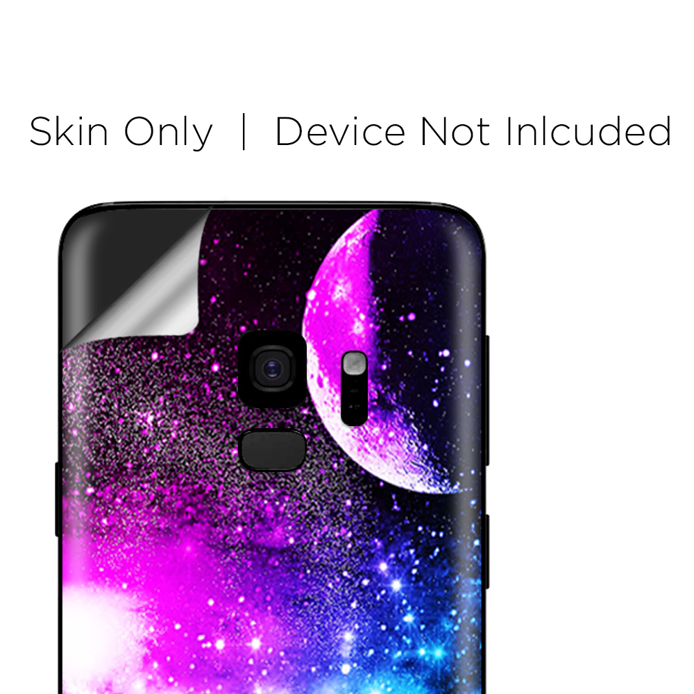 Samsung Galaxy S9 Skins Wrap - Galaxy Fluorescent