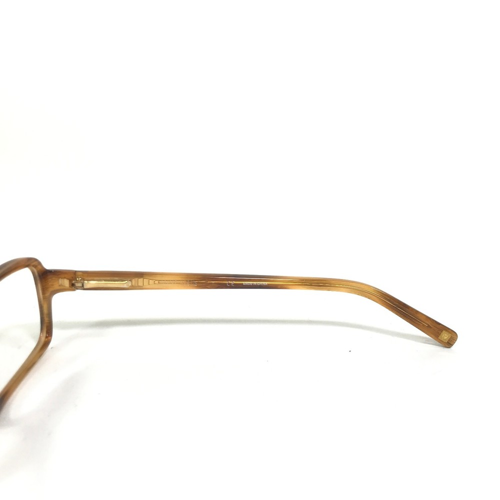 Anne Klein Eyeglasses Frames AK 8088 221 Brown Horn Rectangular 52-17-135