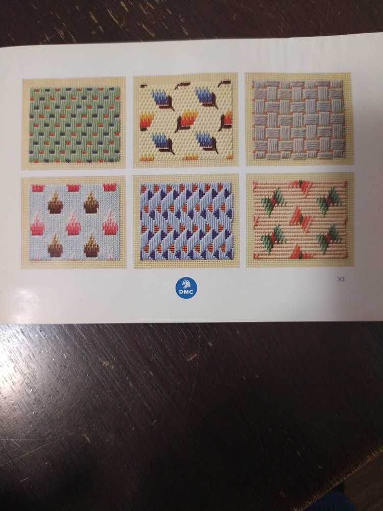 Embroidery Pattern Booklet 7th Series Library D.M.C