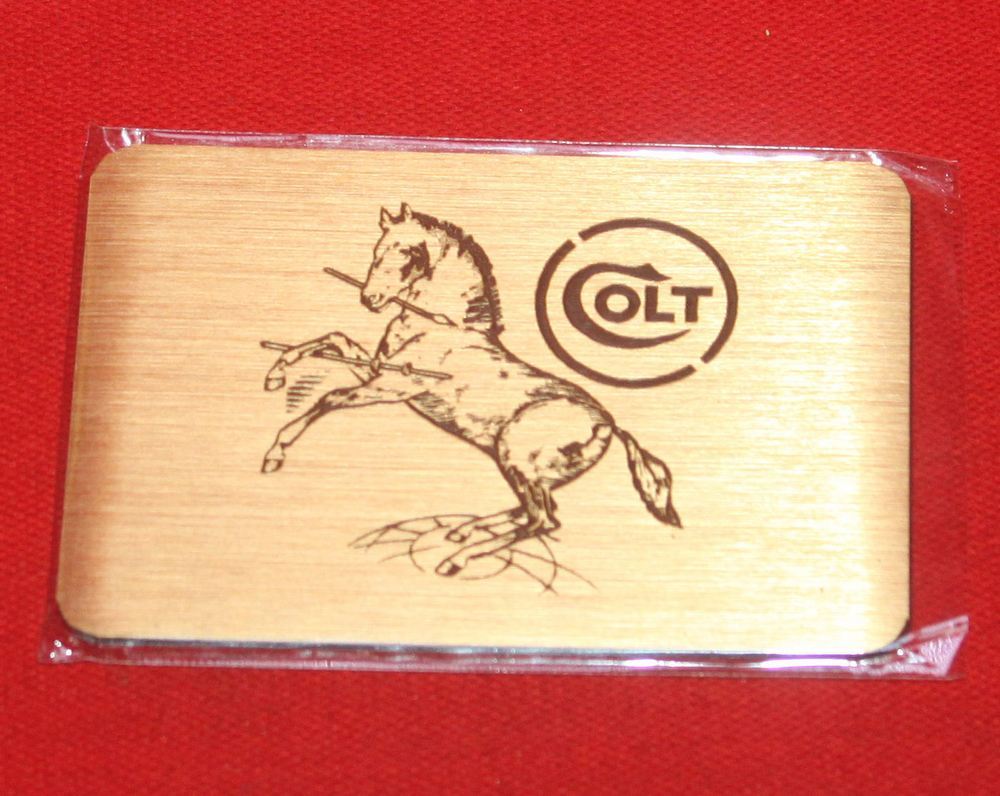 COLT FIREARMS Magnetic Address Book