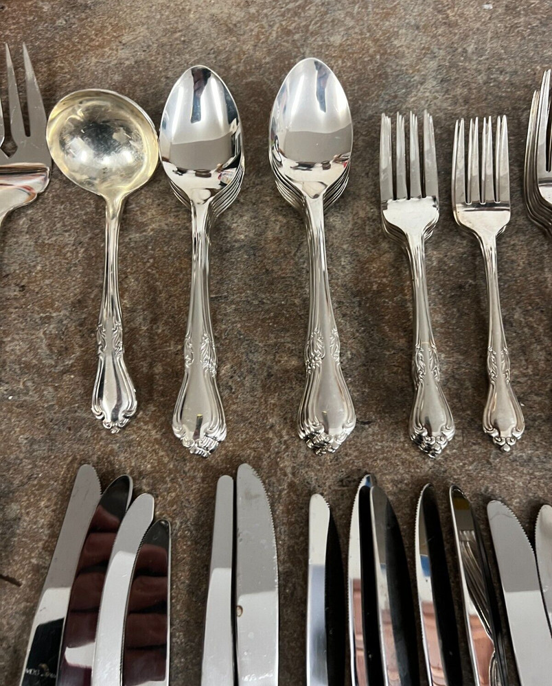 MDS Japan MDJ2 61 Piece Silverplated Flatware Set