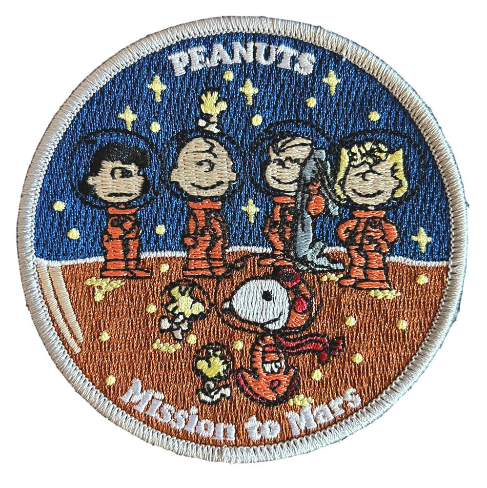 NASA MISSION TO MARS SPACE PATCH- 3.5" Diameter