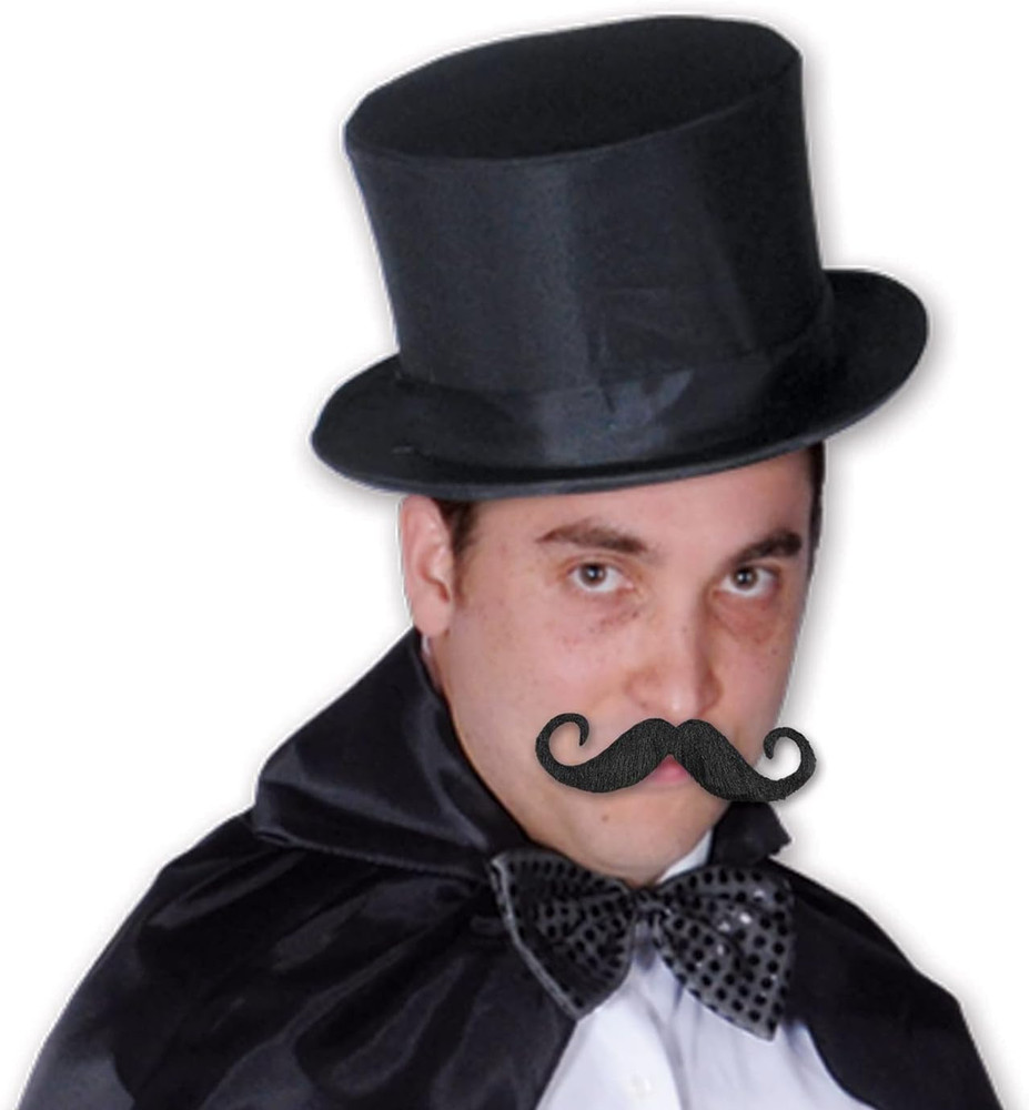 Handlebar Hairy Mustache Self-Adhesive