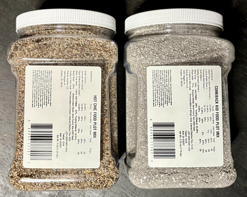 Domain Outdoor Hot Chic Comeback Kid Foot Plot Seed Combo New