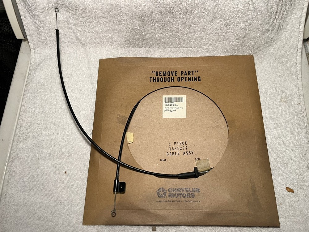 NOS Mopar 1970’s Dodge Truck Temperature Control Cable