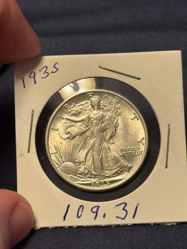 1935 Walking Liberty Half Dollar