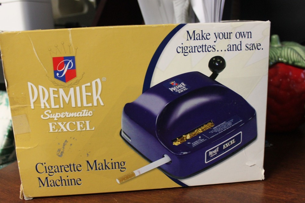 PREMIER Supermatic EXCEL Cigarette Maker Rolling Making Tobacco Injector Machine