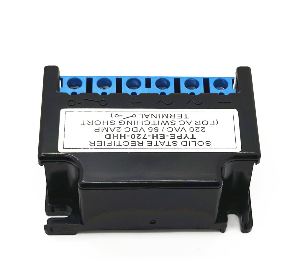 SOLID STATE RECTIFIER EH-720-HHD 220VAC/85VDC 2AMP brake rectifier module