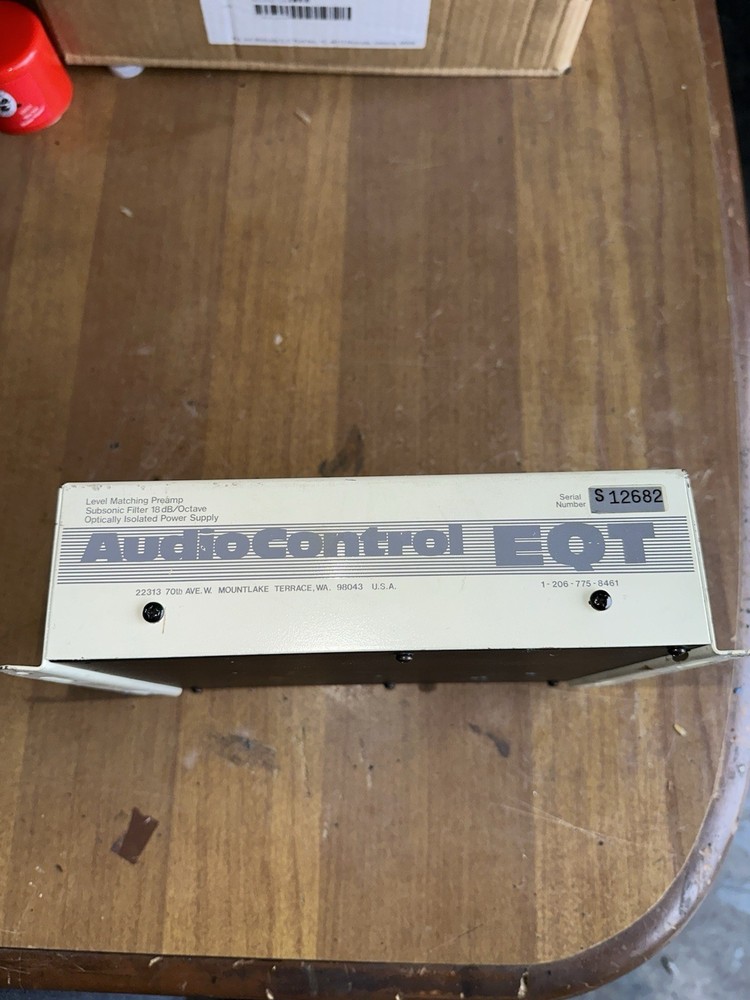 Audio Control EQT Third Octave Precision Equalizer